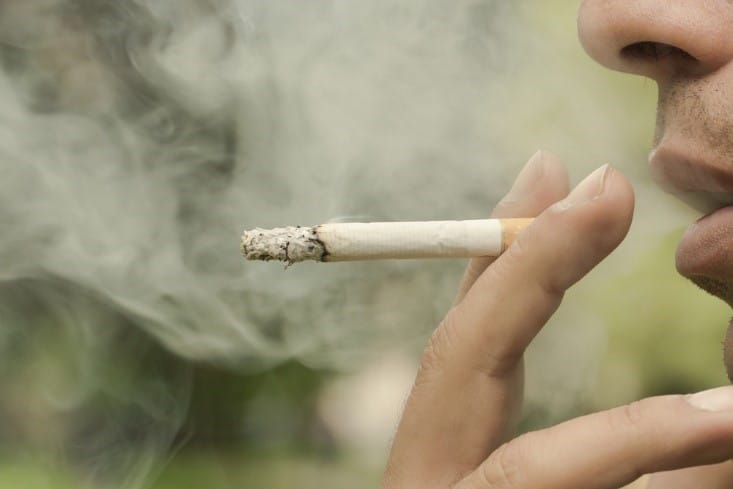 Smoking can lead to tooth loss and oral cancer