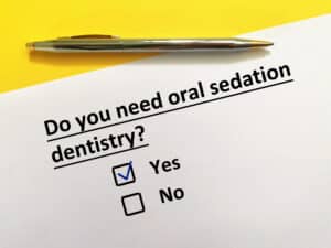 Austin sedation dentist questionnaire